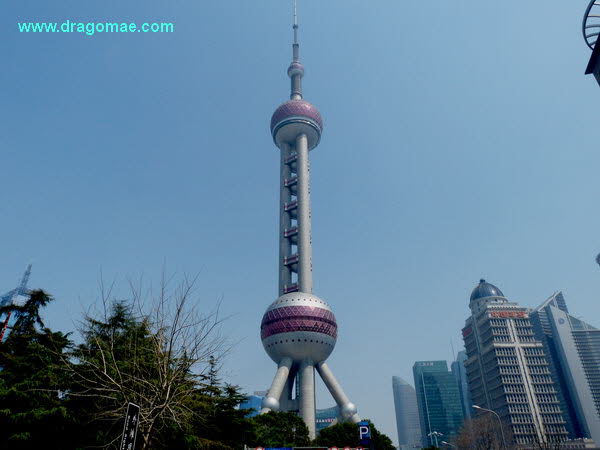 Shanghai Turm Oriental Pearl Tower Foto Dragomae